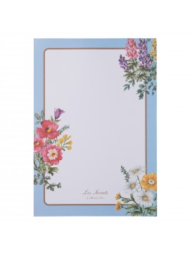 Memo Pad, LADUREE // Bouquet de Fleurs Bleu