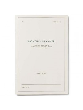 Softcover Notebook Monthly planner - Kartotek