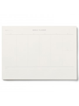 Notepad Weekly Planner Blue - Kartotek