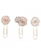 Set of 3 Paper Clip Chrysanthemum Pink - PAUL & JOE La papeterie