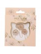 Set of 3 Paper Clip Chrysanthemum Pink - PAUL & JOE La papeterie