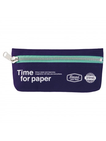 Trousse rectangulaire Violet - Time for paper