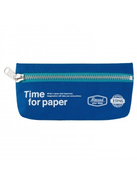 Pen Case rectangular Blue - Time for paper