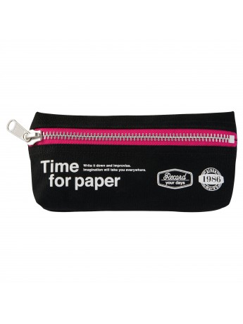 Pen Case rectangular Black - Time for paper