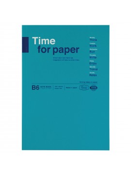 Notebook Flexible B6 Turquoise - Time for paper