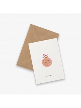 Greeting Card Christmas ornament - Kartotek Copenhagen
