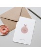 Greeting Card Christmas ornament - Kartotek Copenhagen