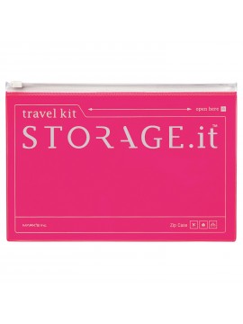 Zip Case Neon Pink - STORAGE.IT