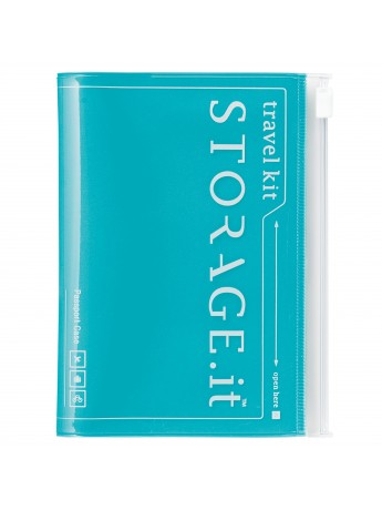 Passport Case Turquoise - STORAGE.IT
