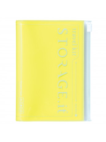 Passport Case Neon Yellow - STORAGE.IT