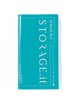 Travel Wallet Turquoise - STORAGE.IT