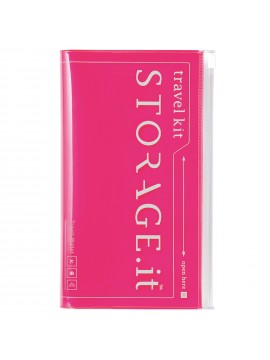 Travel Wallet Neon Pink - STORAGE.IT