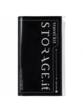 Travel Wallet Black - STORAGE.IT