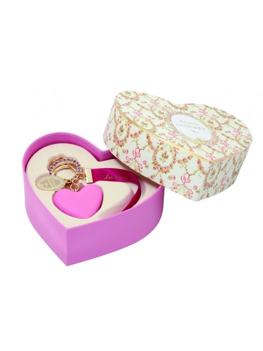 Bag Charm Macaron Coeur Framboise - LADURÉE - Marks-store