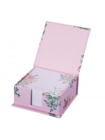 Memo Pad Bouquet de Fleurs Rose - Les Secrets by Ladurée