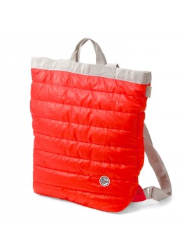 Convertible Backpack  / Tote Bag Quilted Red Ceoroo Tall - ROOTOTE