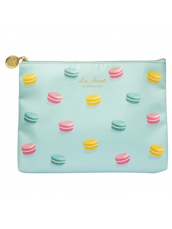 Flat Pouch Macaron Menthe - Les Secrets by Ladurée