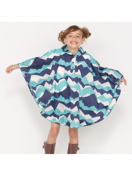 Kids Poncho Unisex Mountain - KIU