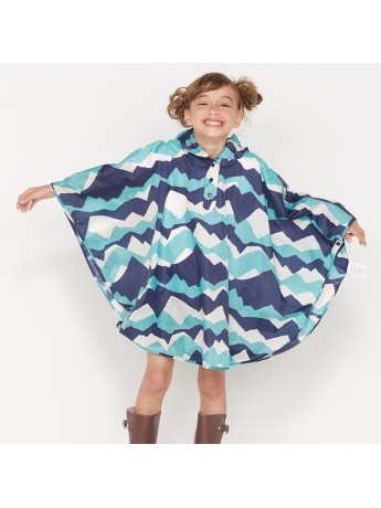 Poncho Enfant De Pluie Imperméable Unisexe Mountain - KIU