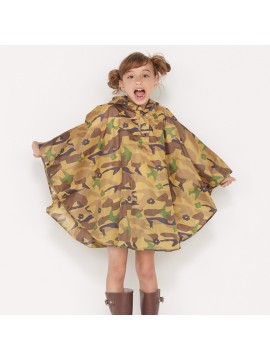 Poncho Enfant De Pluie Imperméable Unisexe Camouflage - KIU
