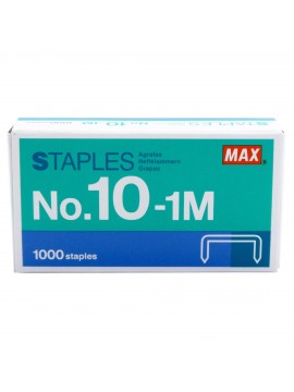 High performance refill staples N-10 8,4x5 mm - 1000 pcs - MAX