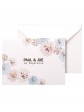 Message Card Chrysanthemum White - PAUL & JOE