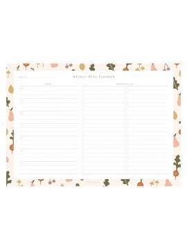 Notepad Meal planner - Kartotek Copenhagen