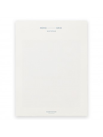 Notepad Memo pad Grid - Kartotek Copenhagen