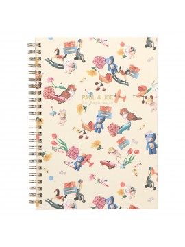 Spiral Notebook A5 Toys Toys Toys - PAUL & JOE La Papeterie