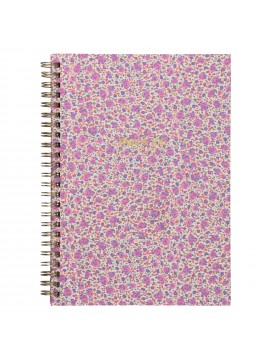 Spiral Notebook A5 Fleurette - PAUL & JOE La Papeterie