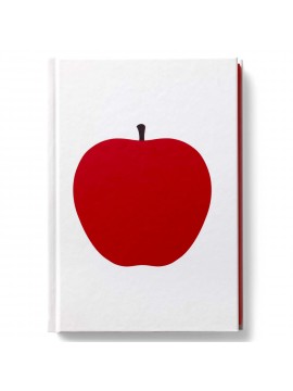 Notebook A5 Hard Cover Enzo Mari Apple - PdiPigna