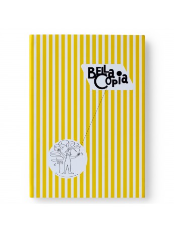 Notebook A5 Soft Cover Bella Copia Yellow - PdiPigna 