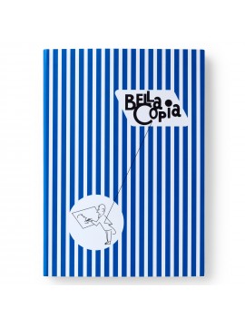 Notebook A5 Soft Cover Bella Copia Blue - PdiPigna 