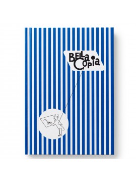 Notebook A5 Hard Cover Bella Copia Blue - PdiPigna 