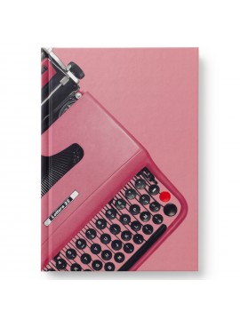 Notebook Hard Cover A5 Olivetti Pink - PdiPigna