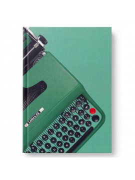 Carnet de note A5 Couverture Rigide Olivetti Vert - PdiPigna