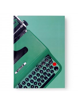 Carnet de notes A5 Couverture Souple Olivetti Vert - PdiPigna