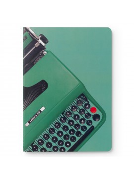 Notebook Singer Sewn A5 Olivetti Green - PdiPigna