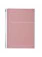 Notebook A5 Recycled PVC cover with zipper Pink - Storage.it Mark's