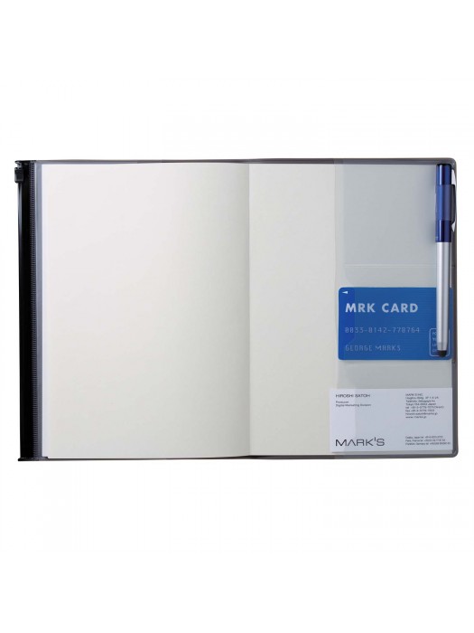 Carnet de notes A5 Couverture PVC zippée recyclée Teracotta - Storage.it  Mark's