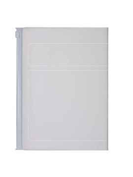 Notebook A5 Recycled PVC cover with zipper White - Storage.it Mark's