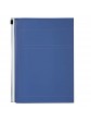Carnet de notes A5 Couverture PVC zippée recyclée Bleu Marine - Storage.it Mark's
