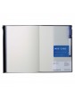 Carnet de notes A5 Couverture PVC zippée recyclée Bleu Marine - Storage.it Mark's