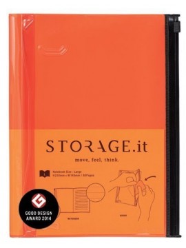 Notebook L Orange - STORAGE.it