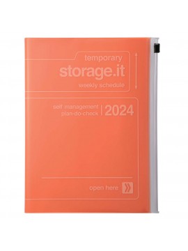 2024 Diary A5 Storage.it / Orange