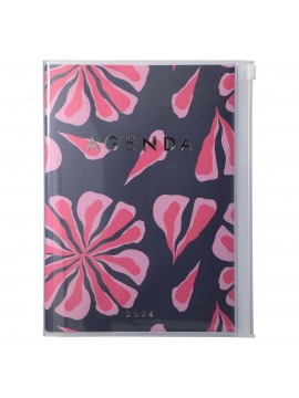 2024 Diary A5 Abstract / Navy