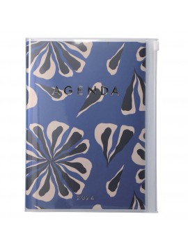 2024 Diary A5 Abstract / Blue