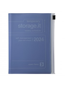 2024 Diary A6 Storage.it / Navy
