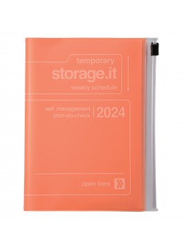 2024 Diary A6 Storage.it / Orange
