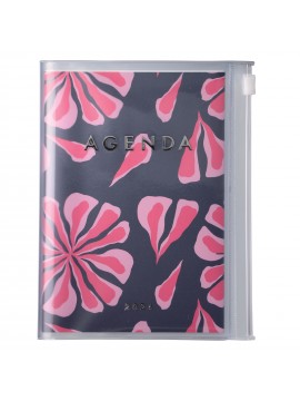 2024 Diary A6 Abstract / Navy